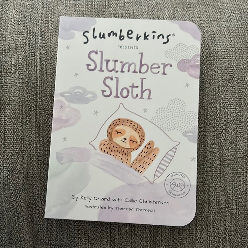 Slumberkins Slumber Sloth board book